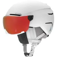 Atomic Savor Visor Photo, Skidhjälm med Visir, Vit