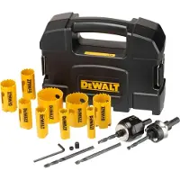 DeWalt Hålsågssats DT90356-QZ; 16-64 mm; 11 st.