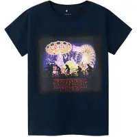 Name it T-shirt - NkfDunna Strangerthings - Dark Sapphire - - 6 år (116) - T-shirt