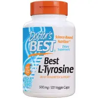Doctors Best , L-Tyrosin, 500 mg, 120 Veggie Caps
