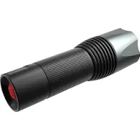 Elwis lighting Elwis PRO S650 ficklampa, 650 lumen, justerbar ljuskägga, inkl. 4x AAA-batterier, bältehölster och handledsrem, IPX5