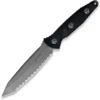 Microtech Socom Alpha T/E Apocalyptic Full Serrated kniv