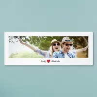 Smartphoto Aluminiumtavla med borstad yta 105 x 40 cm