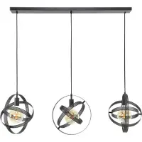 Zijlstra Hänglampa Cosmica, dimbar, Svart, Vardagsrum / matsal, Metall, Modern, Pendellampa