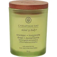 Chesapeake Bay Candle Chesapeake Bay Scented candle with wooden lid - Lemongrass Eucalyptus