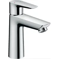 Hansgrohe Talis E handfatkran 110 med push-open bottenventil