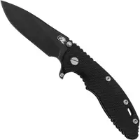 Rick Hinderer Knives Rick Hinderer XM18 3.5 Skinny Slicer Magnacut Black DLC Black G10, pocket knife