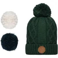 Cabaia - Mössor - Appletini Beanie Dark Green för UnisexUll - Grön