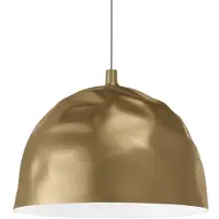 Foscarini Taklampa , Bump, dimbara, Guld / mässing, Vardagsrum, Plast, Design
