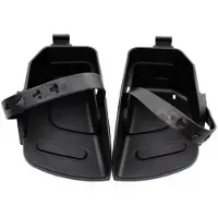 Polisport Groovy Footrests Svart