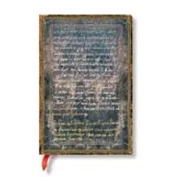 Michelangelo, Handwriting (Embellished Manuscripts Collection) Mini Lined Softcover Flexi Journal (Elastic Band Closure)