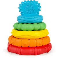 Baby einstein Stack och Bitleksak - Stack &amp; Teeth - Multi te - - One Size - Stapelleksaker
