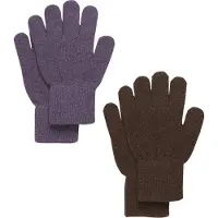 CeLaVi Handskar - Ull/Polyester - 2-pack - Moonscape m. Glitter - - 3-6 år - Handskar