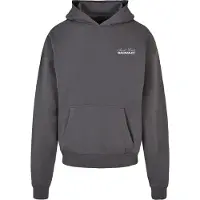 MJ Gonzales Sweatshirt 'Fatima' mörkgrå / vit