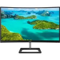 Philips E-line 322E1C - LCD-skärm med LED-bakgrundsbelysning - 32 (31,5 för visning) - 1920 x 1080 Full HD (1080p) - VA - 250 cd/m² - 3000:1 - 4 ms - HDMI, VGA, DisplayPort - svart med textur