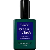Manucurist Paris Green Flash Gellack 15 ml Navy Blue