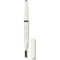 Jane Iredale PureBrow Shaping Pencil Infllbar penna + Spoolie skisserar sakkunnigt former fyllningar och ludd Vattentlig kladdsker formel