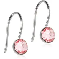 Blomdahl Örhängen NT Pendant Bezel Light rose 5 mm 1par