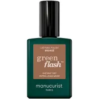 Manucurist Paris Green Flash Gellack 15 ml Bronze
