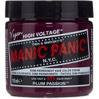 Manic Panic Classic High Voltage Semi-Permanent Hair Color Cream 118 ml Plum Passion