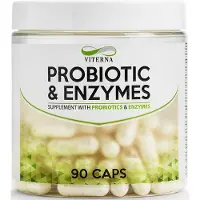 Viterna Probiotic &amp; Enzymes, 90 kapslar