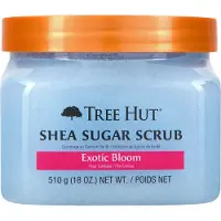 TREE HUT Exotic Bloom Shea Sugar Kroppsskrubb 510 gram