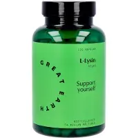 Great Earth L-Lysine 500 mg Aminosyror 120 kapslar