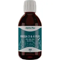 Alpha Plus Omega 3 & 6 Plus 200 ml