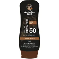 Australian Gold Solskyddscreme Spf50 Lotion med Bronzertillsats 237 ml