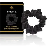 Philip B - Classic Black Scrunchie