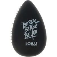 Parsa Beauty LOV.U Compact Detangler Brush - Black