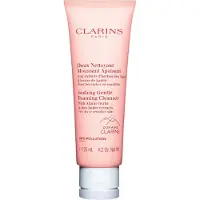 Clarins Soothing Gentle Foaming Cleanser 125ml For Women Gentle Cleansing Foam For Very Dry To Sensitive Skin