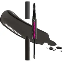 Nyx Professionell smink Zero To Brow Eyebrow Gel med applikatorfärg 08 Svart 2 ml
