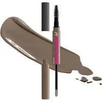 Nyx Gel à Sourcils - NYX PROFESSIONAL MAKEUP - Zero To Brow - Teinte Ash Brown - Waterproof - Tenue 2 Jours