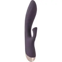Javida - vibrator med klitorissug - vattentät - lila