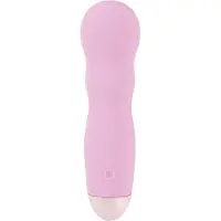 Cuties You2Toys - Mini Rose - uppladdningsbar, vågig vibrator (rosa)