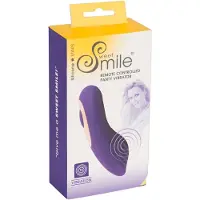 Sweet Smile SMILE - trosvibrator med fjärrkontroll - uppladdningsbar - lila