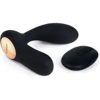 Svakom - Vick, Remote Controlled Plug Vibrator, Black