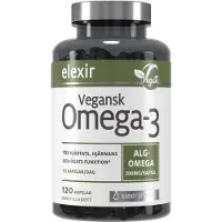 Elexir Pharma Elexir Omega-3 Vegan 120 kapslar