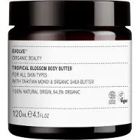 Evolve Organic Beauty Beauty Tropical Blossom Natural Organic Body Butter Cruelty Free 120ml