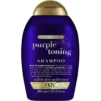 OGX Blonde Enhance+ Purple Toning Purple Shampoo Neutralizing for Yellow Tones 385ml