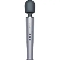 Le Wand Uppladdningsbar Lyxig Magic Wand Vibrator - Grå - Grå