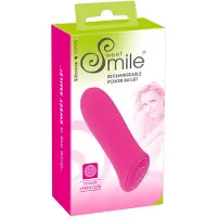 Sweet Smile SMILE Power Bullet - minivibrator med stark motor - uppladdningsbar - rosa