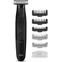 Braun XT3200, Svart, Rostfritt stål, Rektangel, 1 mm, 5 mm, Universal