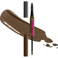 Nyx Professionell smink Zero To Brow Eyebrow Gel med applikatorfärg 06 Choklad 2 ml