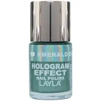 Layla Hologram Effect Emerald Divine 10