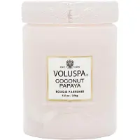 Voluspa Mini Large Glass Jar Coconut Papaya 156g