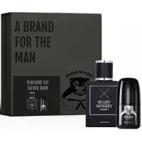 Beard Monkey Giftset Silver Rain