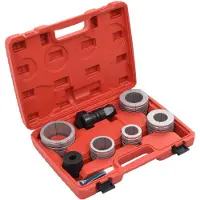 Super Merchant Vidaxl Rörbockningssats, 8 Delar, Kolstål Och Aluminium