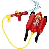 Klein Fireman''s water sprayer, net bag + header card